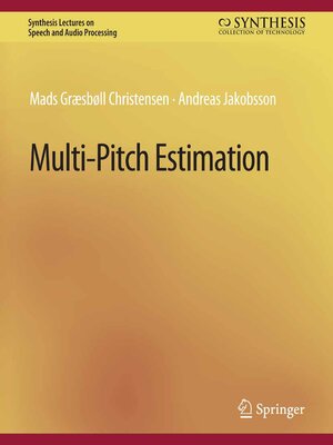 cover image of Multi-Pitch Estimation
